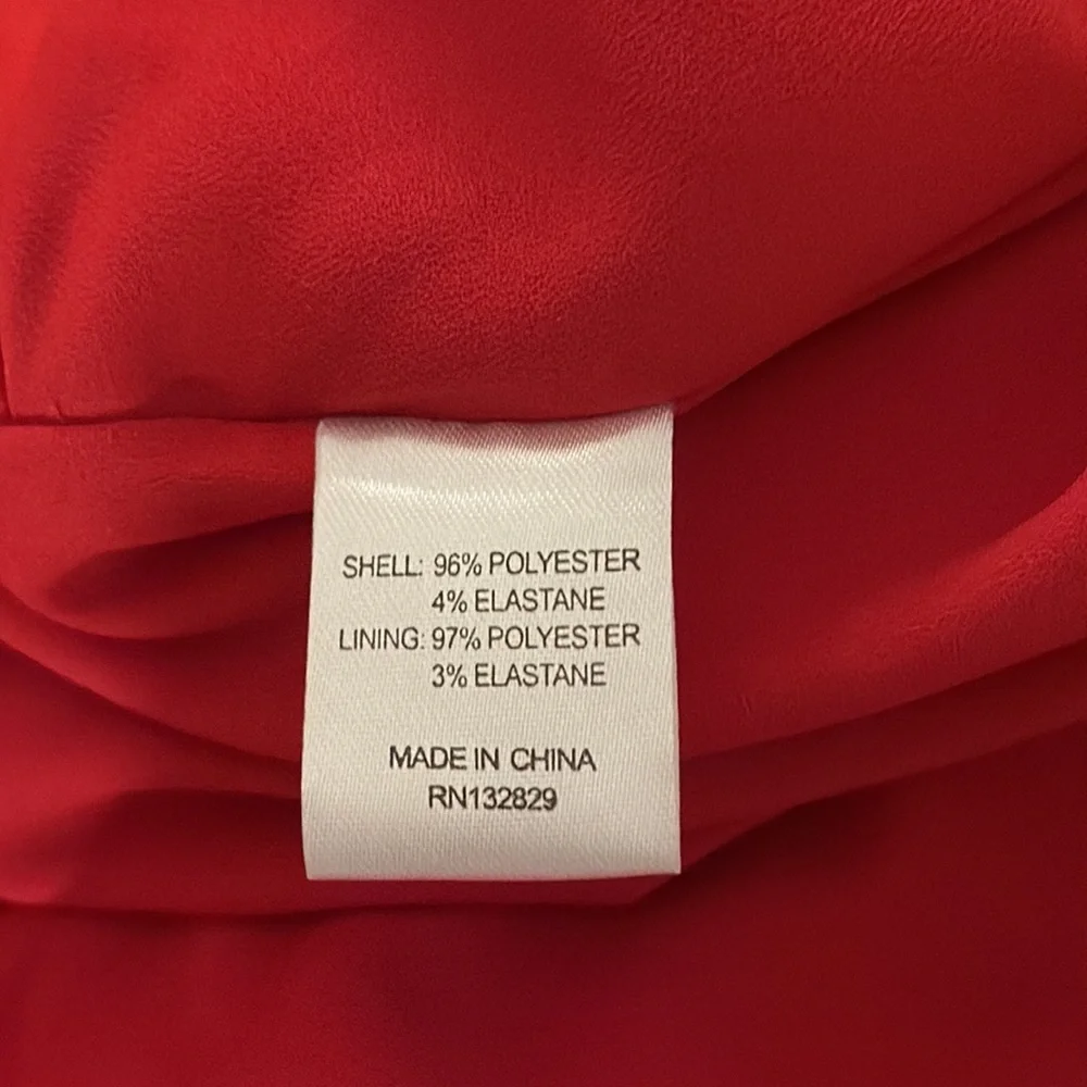 Lovers + Friends Revolve Patrick red formal cocktail maxi dress women size XS - Picture 11 of 11